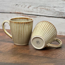 Load image into Gallery viewer, Mug - Fluted - Cream