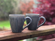 Load image into Gallery viewer, Mug - Fluted - Denim