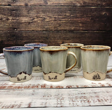 Load image into Gallery viewer, REDUCED; Woodland Collection Mugs
