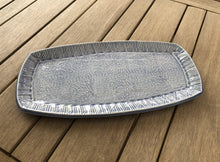 Load image into Gallery viewer, Tray - Blue Leaves / Medium
